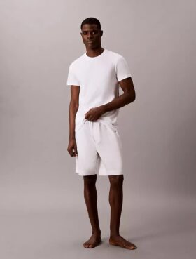 Cotton Classics Set de 3 tricouri cu guler rotund și croială clasică