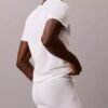 Cotton Classics Set de 3 tricouri cu guler rotund și croială clasică