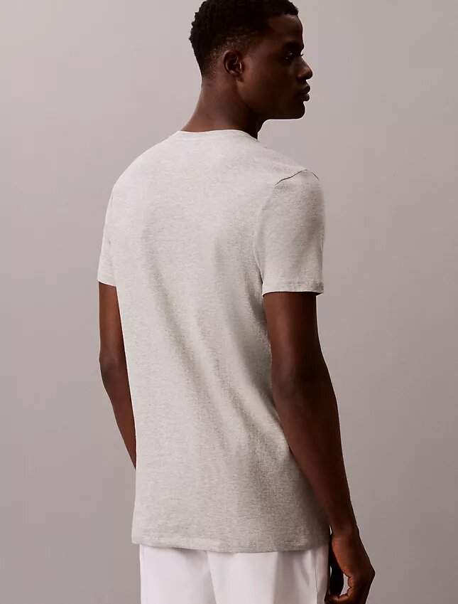 Cotton Classics Set de 3 tricouri cu guler rotund și croială clasică Cotton Classics Set de 3 tricouri cu guler rotund și croială clasică