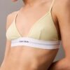 Cotton Stretch Modal Bralette Unlined, din bumbac Modal elastic cu nervuri Cotton Stretch Modal Bralette Unlined, din bumbac Modal elastic cu nervuri