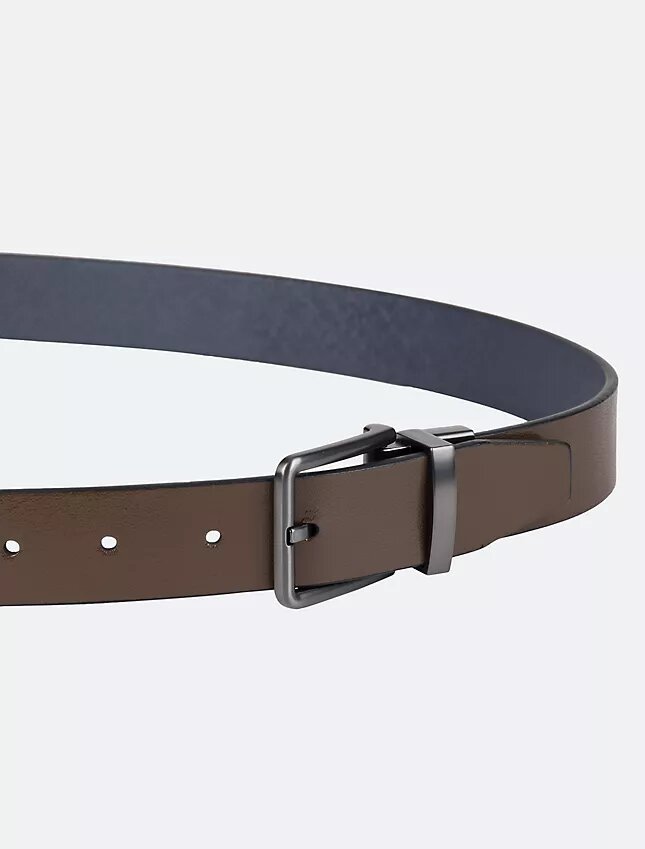Curea reversibilă din piele Saffiano Curea reversibilă din piele Saffiano