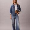 Denim Jacket lejeră Denim Jacket lejeră