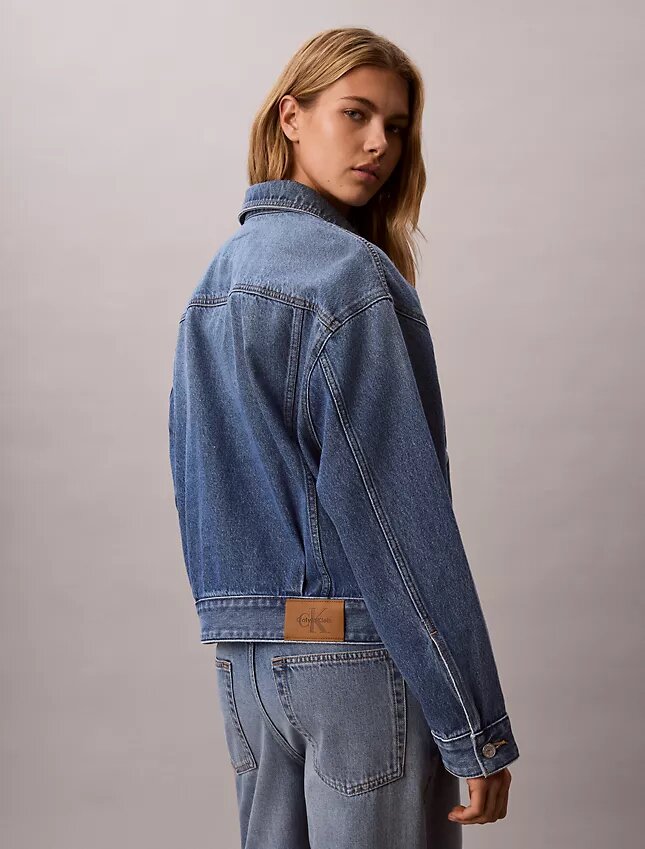 Denim Jacket lejeră Denim Jacket lejeră