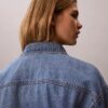 Denim Jacket lejeră Denim Jacket lejeră