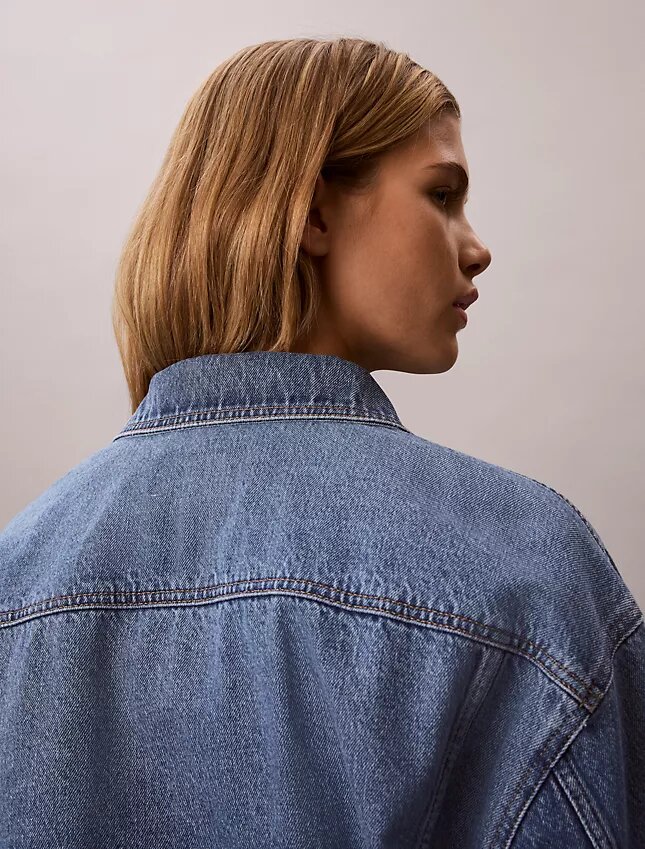 Denim Jacket lejeră Denim Jacket lejeră