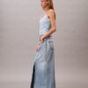 Fustă maxi din denim Fustă maxi din denim