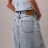 Fustă maxi din denim Fustă maxi din denim