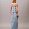 Fustă maxi din denim Fustă maxi din denim