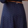 Fustă midi cu broderie Fustă midi cu broderie