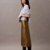 Fustă midi din satin elastic Fustă midi din satin elastic