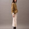 Fustă midi din satin elastic Fustă midi din satin elastic