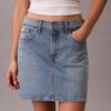 Fustă mini din denim Fustă mini din denim