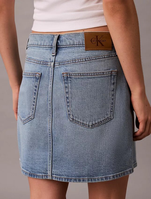 Fustă mini din denim Fustă mini din denim
