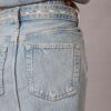 Fustă mini din denim cu logo Fustă mini din denim cu logo