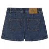 Fustă-pantalon mini din denim pentru fete
