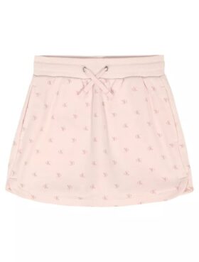Fustă-pantalon pentru fete cu Monogram pe toată suprafața