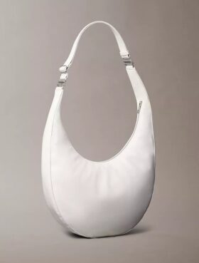 Geantă crossbody convertibilă, curbată