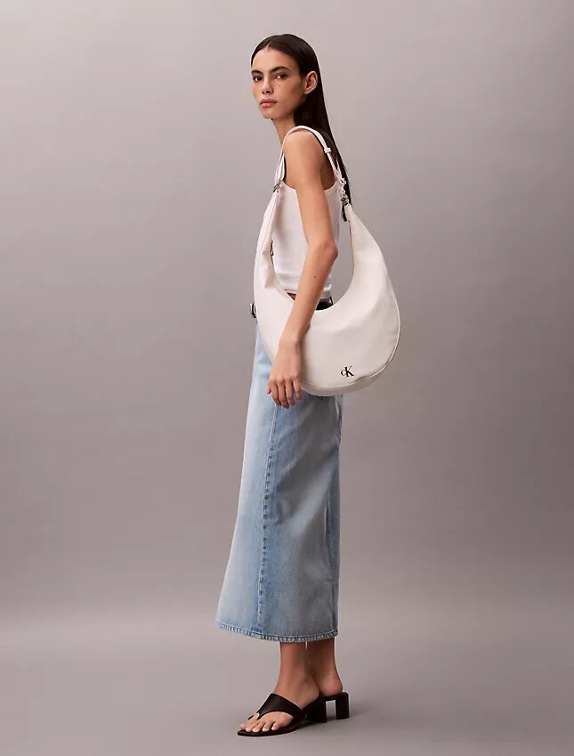 Geantă crossbody convertibilă, curbată Geantă crossbody convertibilă, curbată