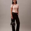 Geantă crossbody cu șnur și Monogram
