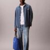 Geantă de mână din denim Geantă de mână din denim