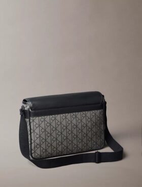 Geantă de umăr Emblem Jacquard