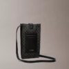 Geantă de umăr pentru telefon cu logo-ul emblematic pe toată suprafața Geantă de umăr pentru telefon cu logo-ul emblematic pe toată suprafața