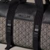 Geantă de voiaj cu emblemă Jacquard