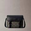 Geantă mică de umăr cu emblemă Jacquard Geantă mică de umăr cu emblemă Jacquard