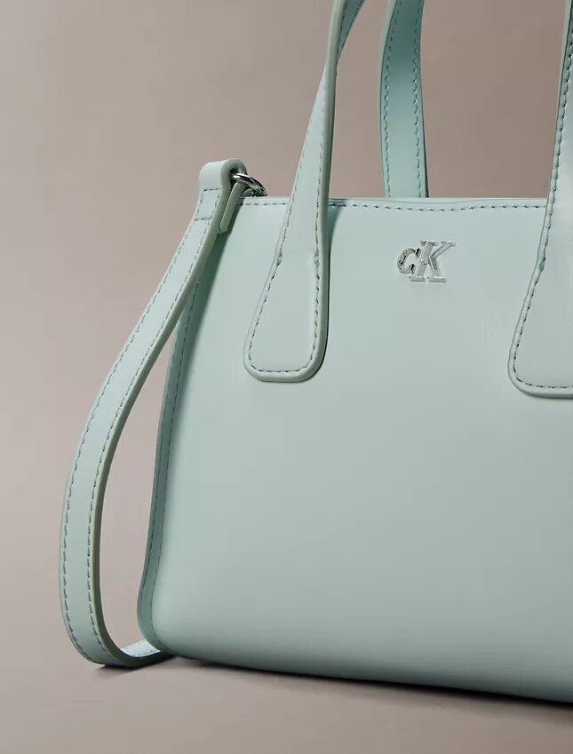 Geantă mini tote cu monogramă, purtabilă pe umăr Geantă mini tote cu monogramă, purtabilă pe umăr