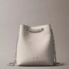Geantă tip sac cu monogramă minimalistă Geantă tip sac cu monogramă minimalistă