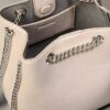 Geantă tip sac cu monogramă minimalistă Geantă tip sac cu monogramă minimalistă