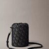 Geantă tip sac cu monogramă pe toată suprafața Geantă tip sac cu monogramă pe toată suprafața