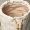 Geantă tip sac cu monogramă pe toată suprafața Geantă tip sac cu monogramă pe toată suprafața