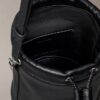 Geantă tip sac cu textură granulată Geantă tip sac cu textură granulată