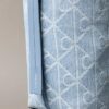 Geantă tip sac din denim cu logo Emblem pe toată suprafața Geantă tip sac din denim cu logo Emblem pe toată suprafața