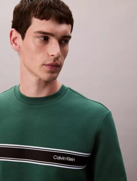 Hanorac clasic cu dungi din fleece