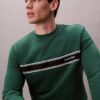 Hanorac clasic cu dungi din fleece
