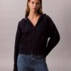 Hanorac cu glugă din fleece cu Monogram Hanorac cu glugă din fleece cu Monogram