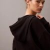 Hanorac cu glugă din fleece cu Monogram Hanorac cu glugă din fleece cu Monogram