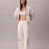 Hanorac cu glugă din fleece cu Monogram