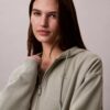 Hanorac cu glugă din fleece cu Monogram Hanorac cu glugă din fleece cu Monogram