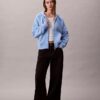 Hanorac cu glugă din fleece cu Monogram Hanorac cu glugă din fleece cu Monogram