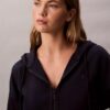 Hanorac cu glugă din fleece cu Monogram Hanorac cu glugă din fleece cu Monogram