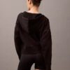 Hanorac cu glugă din fleece cu Monogram Hanorac cu glugă din fleece cu Monogram
