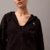 Hanorac cu glugă din fleece cu Monogram Hanorac cu glugă din fleece cu Monogram