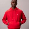Hanorac cu glugă din fleece Monogram, din material terry premium, cu croială lejeră