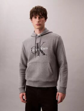 Hanorac cu glugă din fleece Monologo