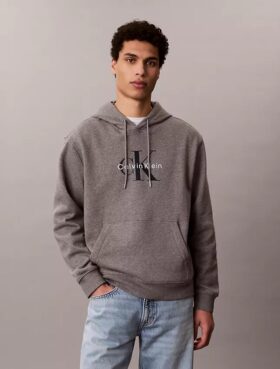 Hanorac cu glugă din fleece Monologo