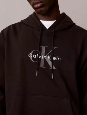 Hanorac cu glugă din fleece Monologo