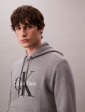 Hanorac cu glugă din fleece Monologo
